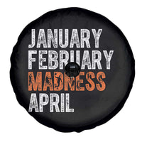 Funny Basketball Spare Tire Cover January February Madness April Month