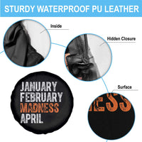Funny Basketball Spare Tire Cover January February Madness April Month