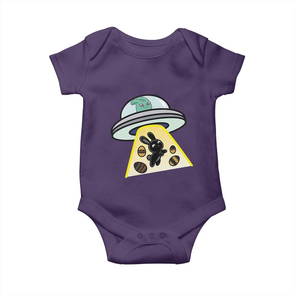 Funny Easter Day UFO Alien Bunny Baby Onesie