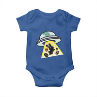 Funny Easter Day UFO Alien Bunny Baby Onesie