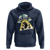 Funny Easter Day UFO Alien Bunny Hoodie
