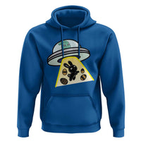 Funny Easter Day UFO Alien Bunny Hoodie