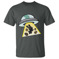 Funny Easter Day UFO Alien Bunny T Shirt