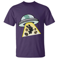 Funny Easter Day UFO Alien Bunny T Shirt