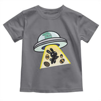 Funny Easter Day UFO Alien Bunny Toddler T Shirt