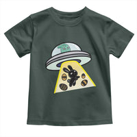 Funny Easter Day UFO Alien Bunny Toddler T Shirt
