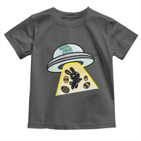 Funny Easter Day UFO Alien Bunny Toddler T Shirt