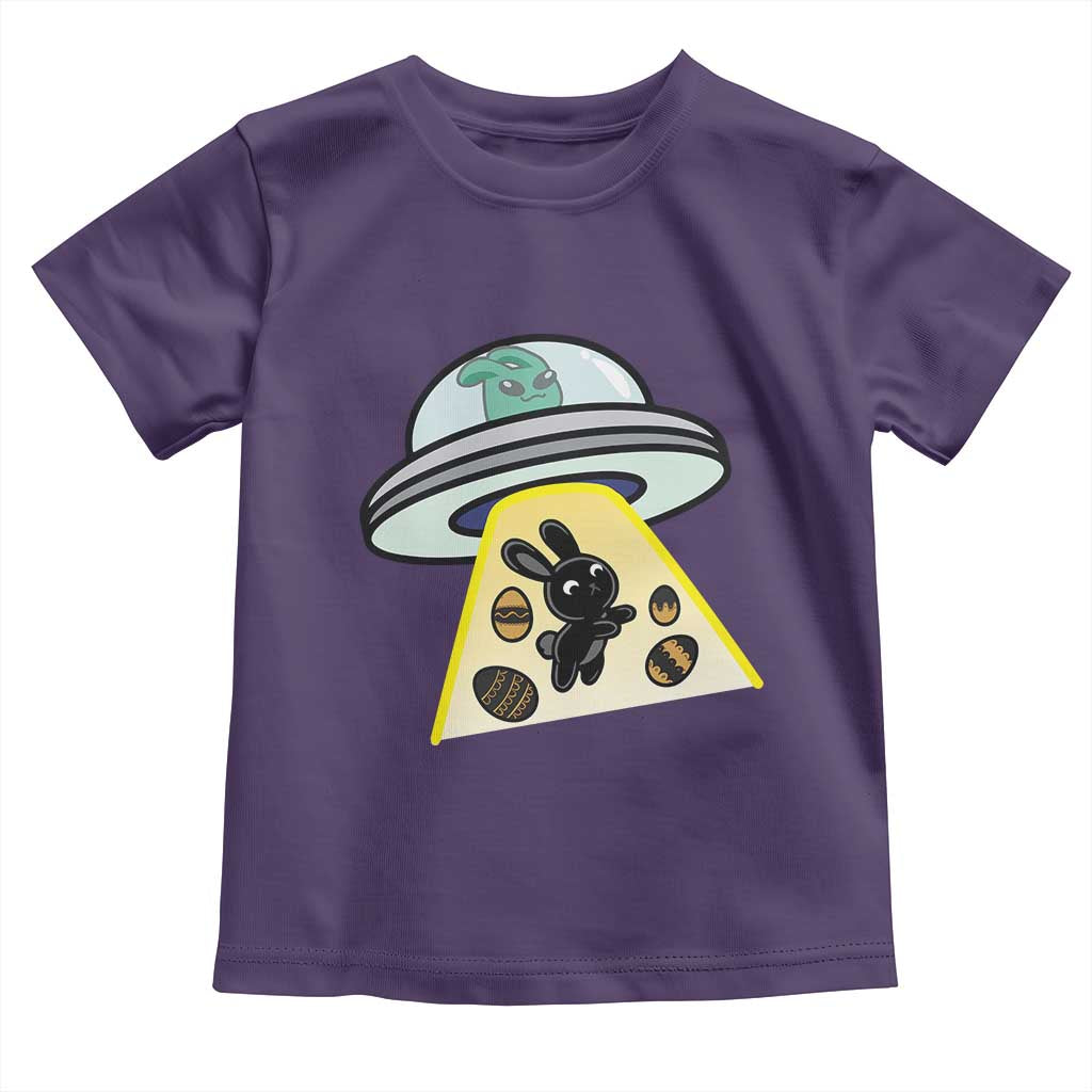 Funny Easter Day UFO Alien Bunny Toddler T Shirt