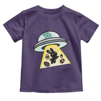 Funny Easter Day UFO Alien Bunny Toddler T Shirt