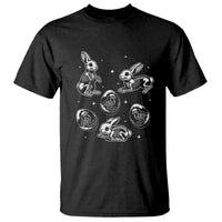 Funny Easter Day Spooky Bunny Chicks Skeleton T Shirt