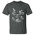 Funny Easter Day Spooky Bunny Chicks Skeleton T Shirt