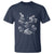 Funny Easter Day Spooky Bunny Chicks Skeleton T Shirt