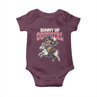 Funny Easter Day Western Baby Onesie Bunny Up Cowgirl Country Bunny