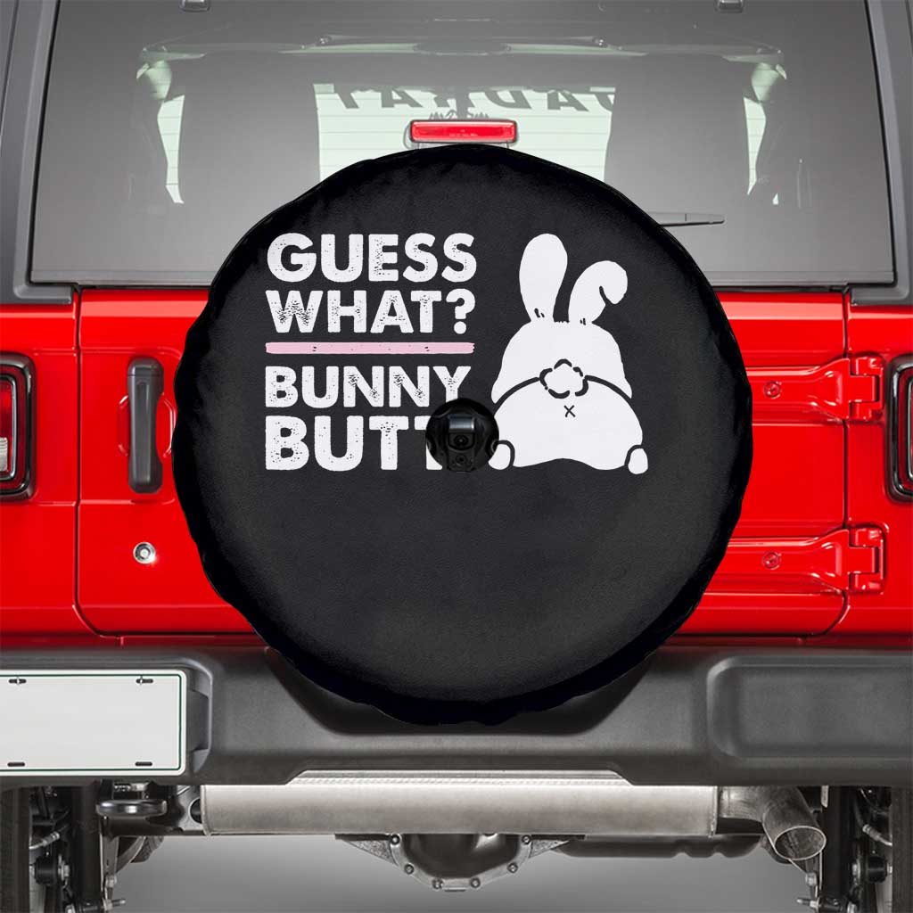 Funny Rabbit Guess What Bunny Butt Spare Tire Cover