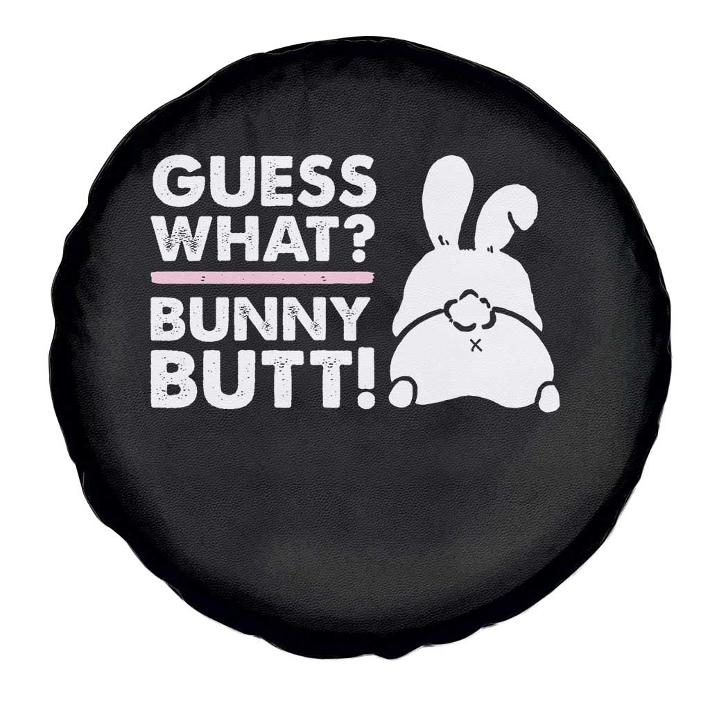 Funny Rabbit Guess What Bunny Butt Spare Tire Cover