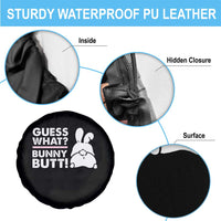 Funny Rabbit Guess What Bunny Butt Spare Tire Cover