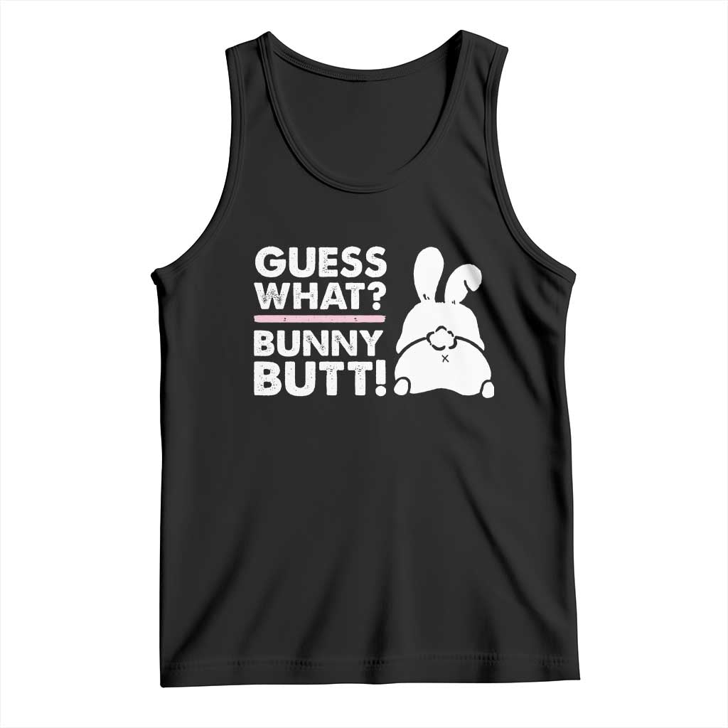 Funny Rabbit Guess What Bunny Butt Tank Top