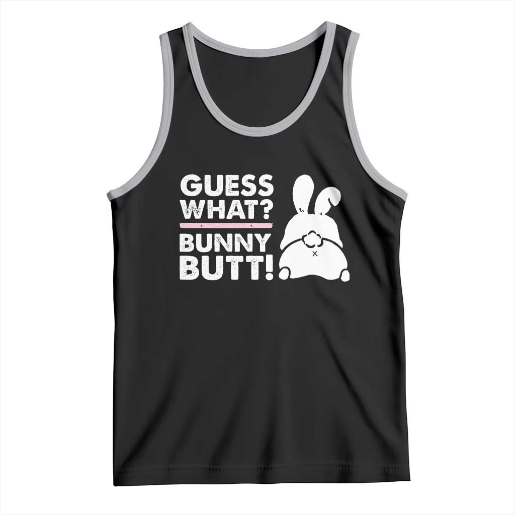 Funny Rabbit Guess What Bunny Butt Tank Top