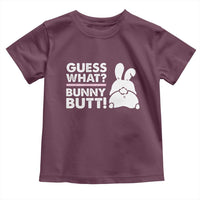 Funny Rabbit Guess What Bunny Butt Toddler T Shirt