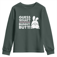 Funny Rabbit Guess What Bunny Butt Youth Sweatshirt