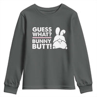 Funny Rabbit Guess What Bunny Butt Youth Sweatshirt