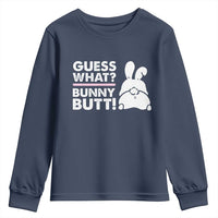 Funny Rabbit Guess What Bunny Butt Youth Sweatshirt