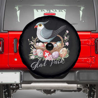 Funny Swedish Easter Day Spare Tire Cover Glad Pask Easter Eggs Cuckoo Bird