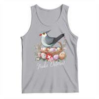 Funny Swedish Easter Day Tank Top Glad Pask Easter Eggs Cuckoo Bird