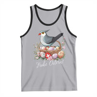 Funny Swedish Easter Day Tank Top Glad Pask Easter Eggs Cuckoo Bird