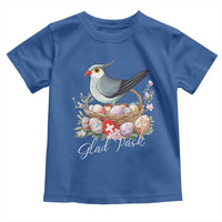 Funny Swedish Easter Day Toddler T Shirt Glad Pask Easter Eggs Cuckoo Bird