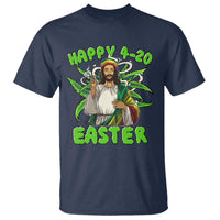 Funny Easter Day Christian Weed T Shirt Happy 420 Easter Jesus Smokes Stoner
