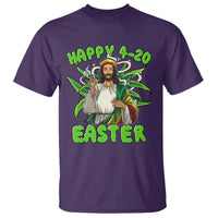 Funny Easter Day Christian Weed T Shirt Happy 420 Easter Jesus Smokes Stoner
