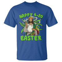 Funny Easter Day Christian Weed T Shirt Happy 420 Easter Jesus Smokes Stoner