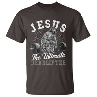 Funny Jesus The Ultimate Deadlifter T Shirt Christian Workout Gym