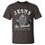 Funny Jesus The Ultimate Deadlifter T Shirt Christian Workout Gym