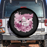 Washington DC Cherry Blossoms Spare Tire Cover Capitol Building Sakura