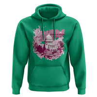 Washington DC Cherry Blossoms Hoodie Capitol Building Sakura