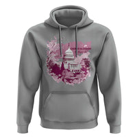 Washington DC Cherry Blossoms Hoodie Capitol Building Sakura