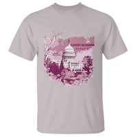 Washington DC Cherry Blossoms T Shirt Capitol Building Sakura