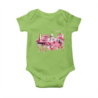 Washington DC Cherry Blossoms Baby Onesie Capitol Building Monuments Memorials Sakura TS11