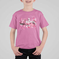 Washington DC Cherry Blossoms T Shirt For Kid Capitol Building Monuments Memorials Sakura TS11