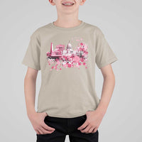 Washington DC Cherry Blossoms T Shirt For Kid Capitol Building Monuments Memorials Sakura