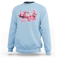 Washington DC Cherry Blossoms Sweatshirt Capitol Building Monuments Memorials Sakura