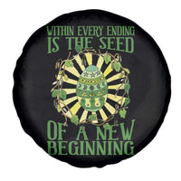 Within Every Ending Is The Seed Of A New Beginning Spare Tire Cover Ostara Pagan Eostre Easter Day