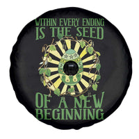 Within Every Ending Is The Seed Of A New Beginning Spare Tire Cover Ostara Pagan Eostre Easter Day