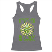 Within Every Ending Is The Seed Of A New Beginning Racerback Tank Top Ostara Pagan Eostre Easter Day