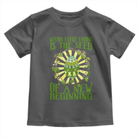 Within Every Ending Is The Seed Of A New Beginning Toddler T Shirt Ostara Pagan Eostre Easter Day