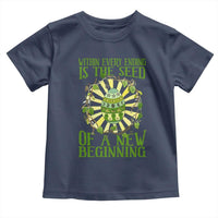 Within Every Ending Is The Seed Of A New Beginning Toddler T Shirt Ostara Pagan Eostre Easter Day