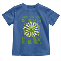 Within Every Ending Is The Seed Of A New Beginning Toddler T Shirt Ostara Pagan Eostre Easter Day