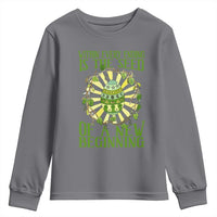 Within Every Ending Is The Seed Of A New Beginning Youth Sweatshirt Ostara Pagan Eostre Easter Day